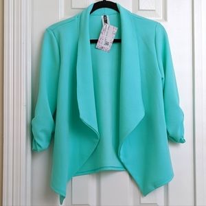 MOA Collection Mint Blazer NWT